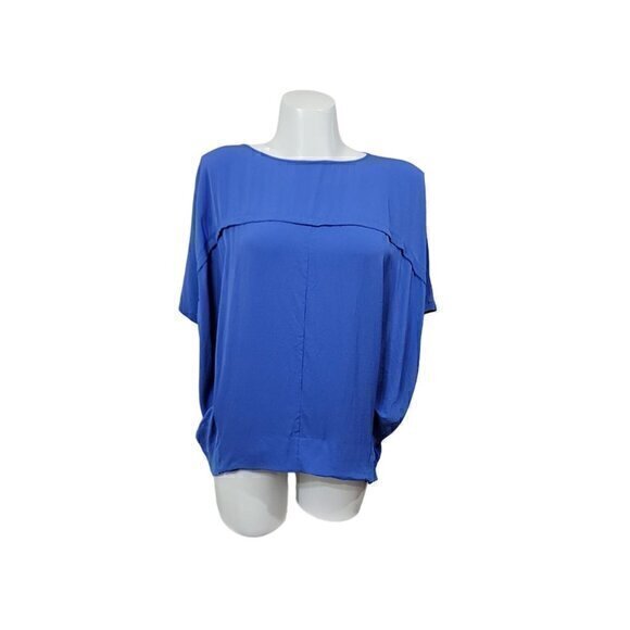 Diane Von Furstenberg Tops - Diane von Furstenberg Landy Silk Top Blouse L